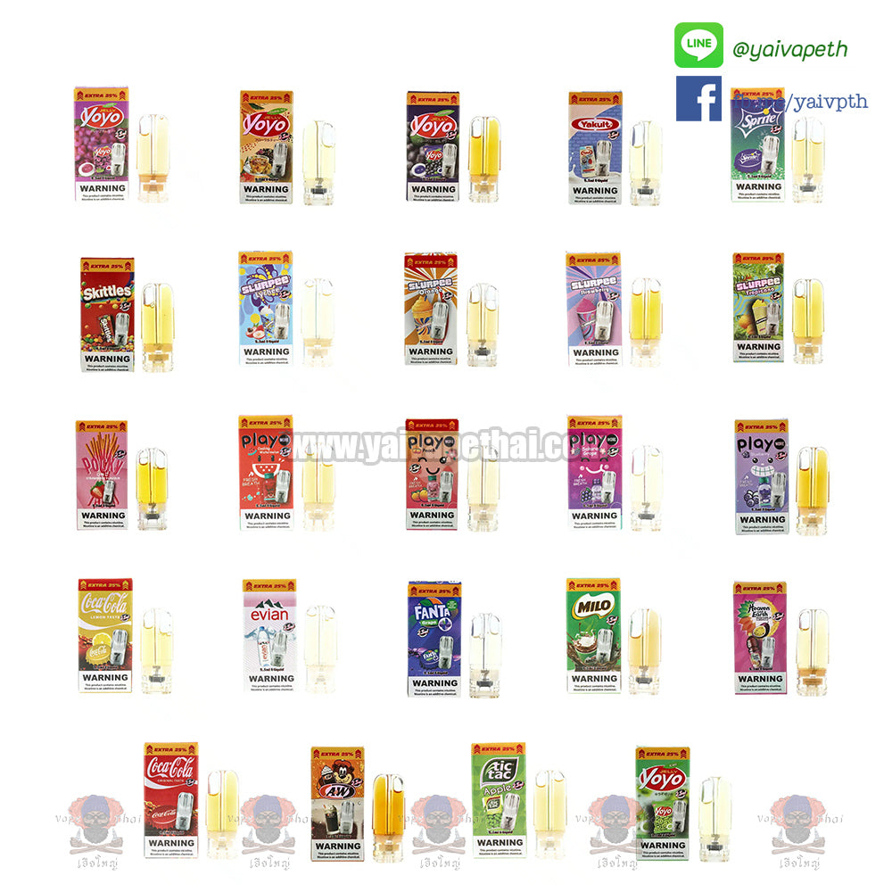 หัวพอต 7-Eleven Flavor Pods 2.5ml [ของแท้]