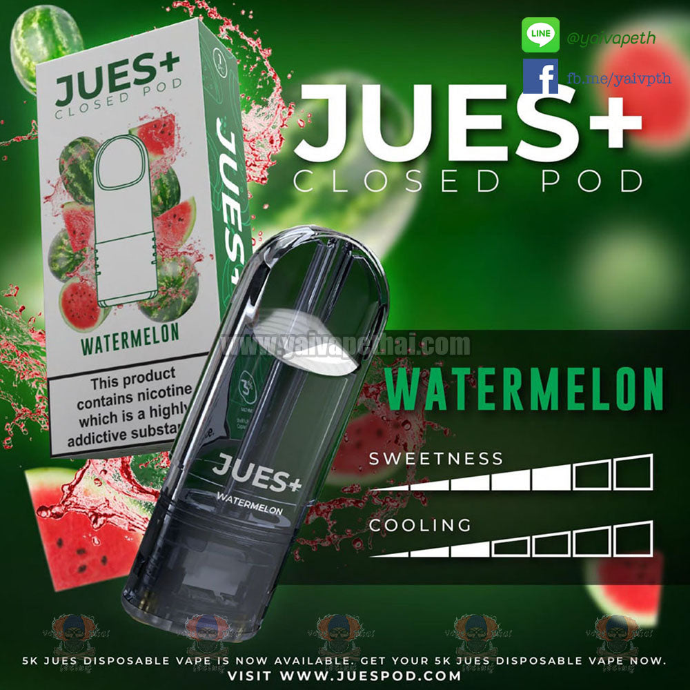 หัวพอต JUES PLUS Pod Juice Flavor 2.5ml [ของแท้]