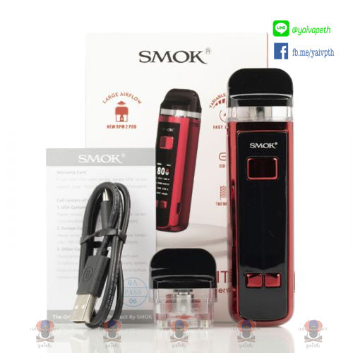 พอต บุหรี่ไฟฟ้า SMOK - RPM 2S 80W Pod Mod Kit [ แท้ ] - YAIVAPETHAI  No.1